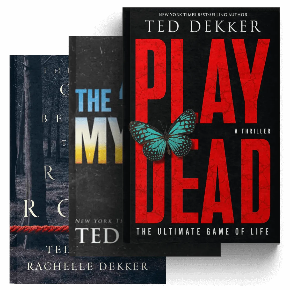 CHRISTIAN FICTION BUNDLE: Play Dead + The 49th Mystic + The Girl Behind the Red Rope