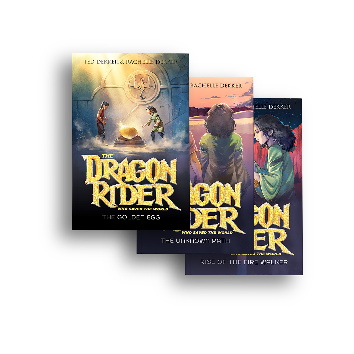 Spider Riders Books The Dragon Rider Who Saved The World: 3 Book Bundle – Ted Dekker